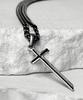 Blessed Bullet Classic Chain Cross Necklace_Vintage Silver/Black Silver/Silver/Gold