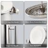 Double-Wall Insulated Coffee Maker French Press Stainless Steel Espresso Coffee Machine High Quality Coffee Tea Maker Pot