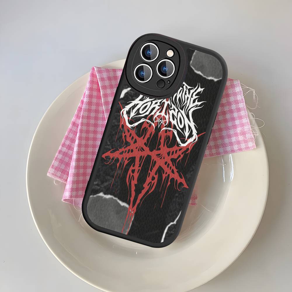 Rock Band B-Bring M-Me The H-Horizon Phone Case For IPhone 16 15 14 13 12 11 Pro Max Plus Soft Leather Cover