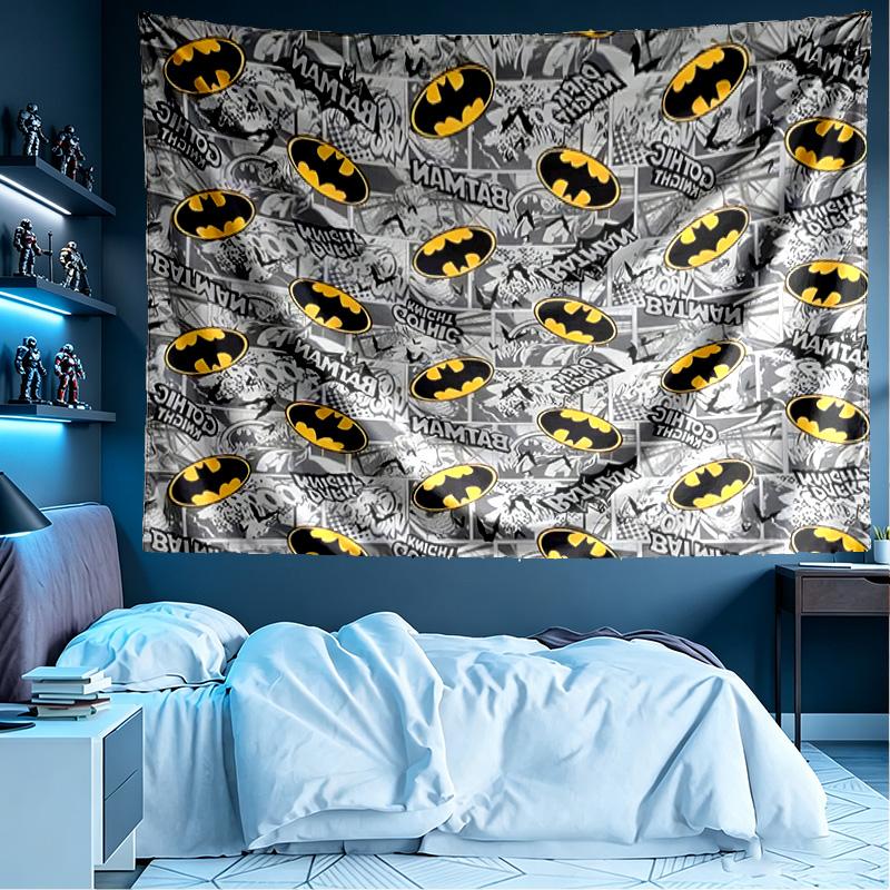 Batman Print Tapestry, Lightweight Wall Hanging, for Bedroom, Dorm, Living Room, Home Art Decor - Birthday Christmas Gift for Friends