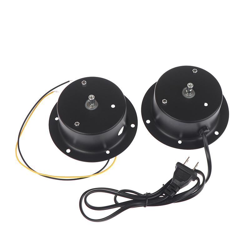 1.5 Rpm 2.5 Rpm Rotating Motor Black 220V Mirror Ball Motor With Plug Ball Hanging Glass Mirror Motor Dj Ktv Party Light