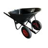 4 Wheel Steel Metal Wire Garden Wheelbarrow for Construction Industrial Building