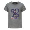 5579 Kids Girls Lily Lovebraids Print Short Sleeves T-Shirt