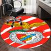 Personalized B-Benfica Round Chair Office Rug - Perfect for Mat, Office Chair & More - Ideal Gift for Birthdays and Holidays