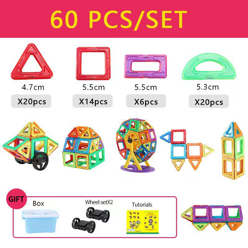 Magnetic Tiles: Children's Building Blocks Educational Toy Set