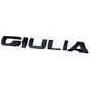 Black Q4 GIULIA STELVIO Letter Emblem Car Stickers For Alfa Romeo Giulia Stelvio Exterior Decoration Accessories