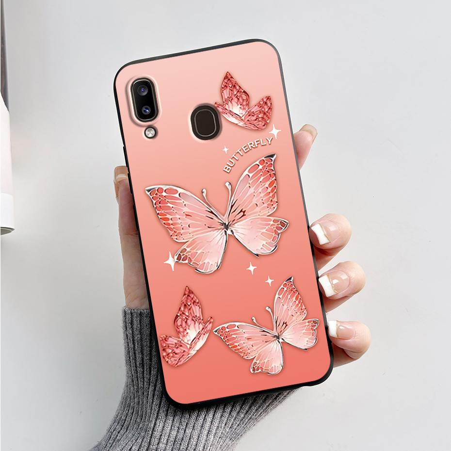 Case For Samsung Galaxy A20 A20e A20s Case Stylish Painted Soft TPU Phone Case For Samsung A20 A 20 20s 20e A205 A202 A207 Cover