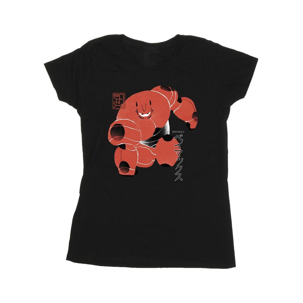 Disney Womens/Ladies Big Hero 6 Baymax Suite Pose Cotton T-Shirt