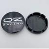 4 Pezzi 56mm Coprimozzi Centrali per Ruote Auto con Emblema Logo OZ O.Z Racing Coprimozzi Ruote Copri Mozzo Auto Accessori Auto