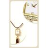 Damen Taschenuhr Französisch Elegantes Quasten-Anhänger-Halskette Für Sie Damen Geburtstagsgeschenk Quarzwerk Retro Mode Schmuck