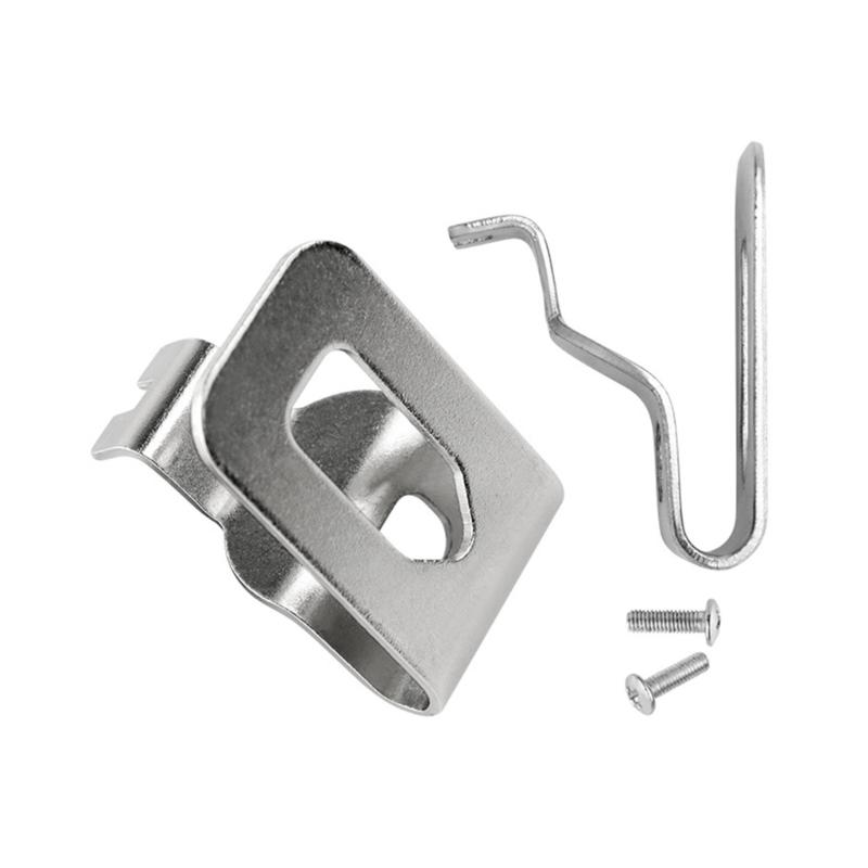 Metalowy Wieszak Narzędziowy Klips do Paska Hak Ze Śrubą Wytrzymały Hak Montowany z Boku Kompatybilny z Wieloma Narzędziami Elektrycznymi do Organizacji