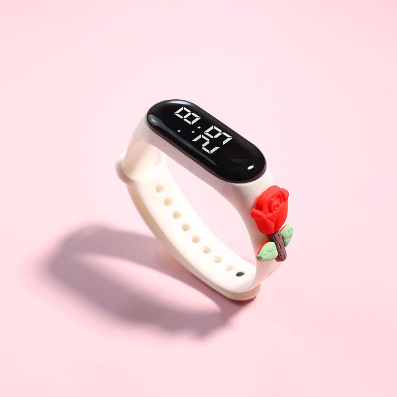 Summer Ice Cream LED Sport Watch: Cute Student Swimming Electronic