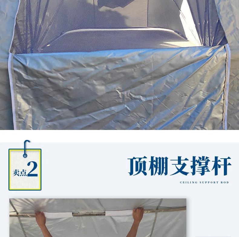 Semi-automatic fully automatic mobile folding garage sun protection folding carport car parking shed sun awning