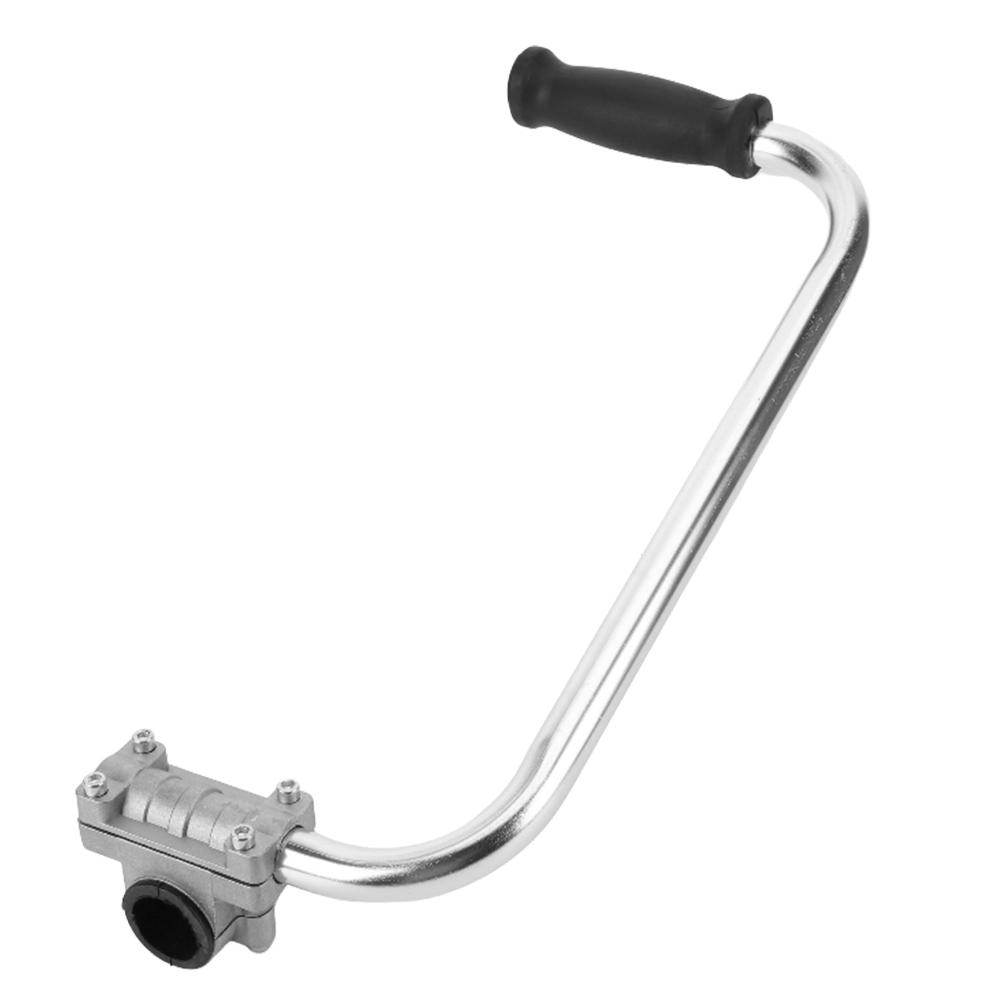 Trimmer Grip Ergonomic Non-slip Trimmer Handlebar Handle Stainless Steel Lawn Mower Auxiliary Handle Garden Power Tool Fitting