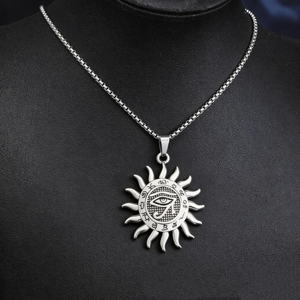 Retro Öga av Horus Punkhalsband - Trendigt Europeisk & Amerikansk Stil
