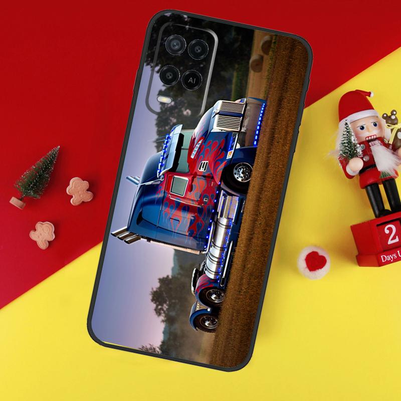 

Cool Heavy Truck Car Case For Oppo A94 A74 A54 A60 A40 A80 A16 A76 A96 A98 A58 A78 A18 A38 A57 A17 A15 A5 A6 Pro OPPO A74 5G