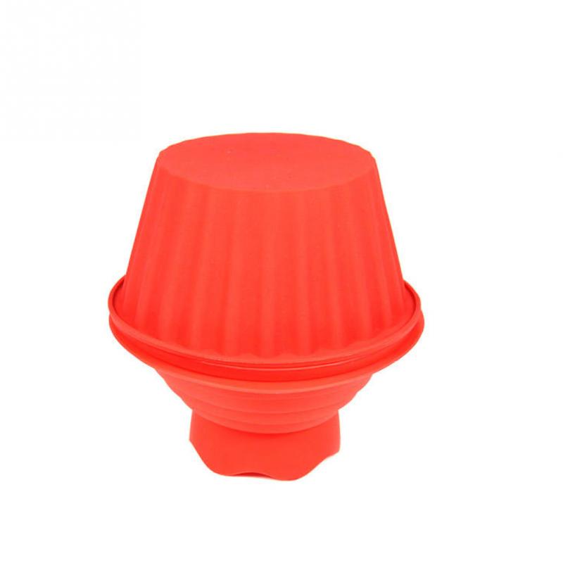 Silicone Mould 3pcs/set Flower Shape Cupcake Heat Resistant  Tools Baking Maker Giant Cupcake Mold