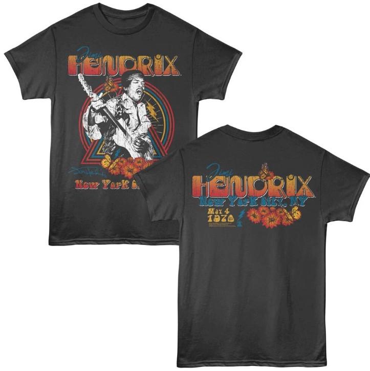 Hendrix Authentic 1970 NYC Live Tour Music Concert Unisex T-Shirt