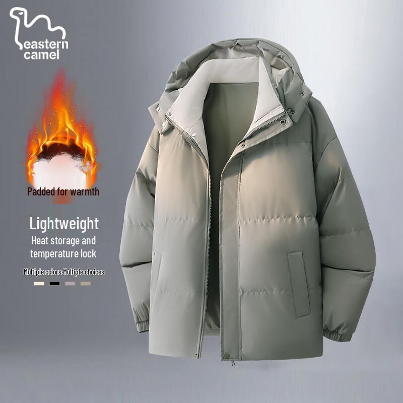 

EASTERN CAMEL Унисекс Зимняя куртка с капюшоном и утеплителем M