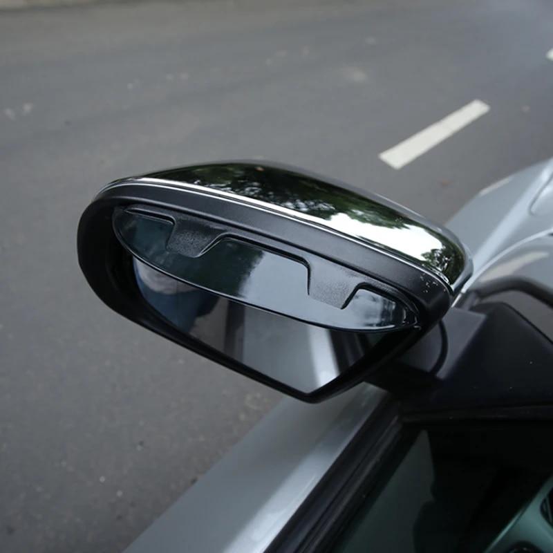 ABS Chrome Car Rearview Mirror Cover Rear View Mirror Trim Sticker for Jeep Compass 2016- 2018 for Jeep Renegade Stickers