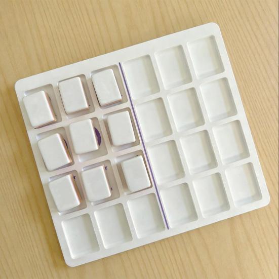 Bærbar Mahjong Øvelsesbræt 3D-printet Mahjong Solo Træningsværktøj Amerikansk Mahjong Strategihjælp Letvægts Mahjong Spillere Øvelsesværktøjer