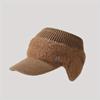 New Women Winter Hat Streetwear Faux Fur Warm Ponytail Cap Fashion Decorate Beanie Hat For Female Casual Earflap Knitted Hat
