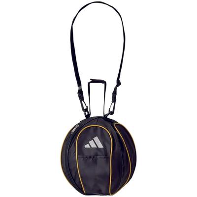 Adidas Soccer Ball Bag Black and AKM22BKG (1 Ball), Gold,