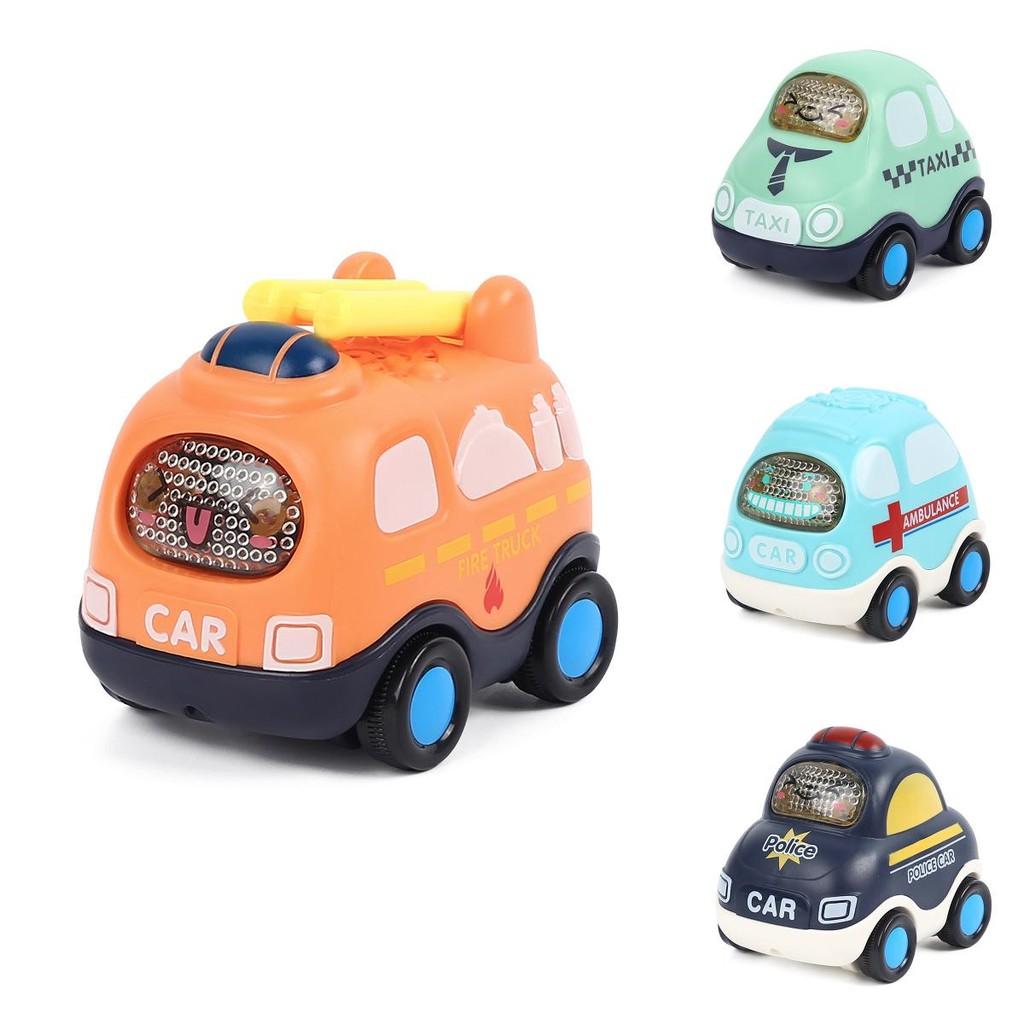 Inertia Kid Car Toy Collection Featuring Police Rescue Vehicles Imaginative Play