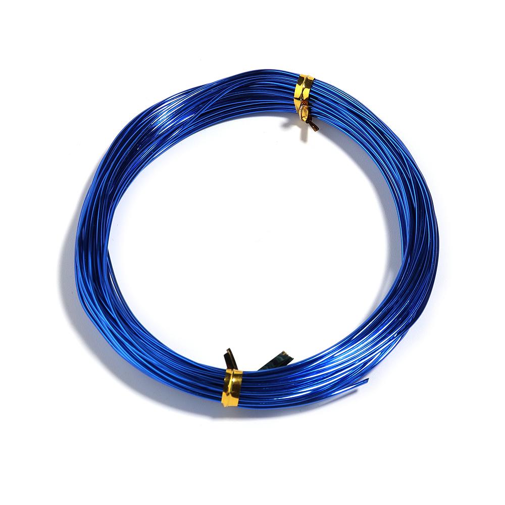 Colorful Aluminum Wire For Ornament Making DIY Crafts Material Handmade Finding Accessories Flexible Wire Round Aluminum Wire