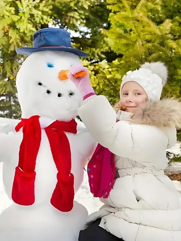 10 st Leksak Plast Snögubben Näsa DIY Tillbehör För Baby Falsk Morot Prydnad Hantverk Orange Jul Barn Juldekorationer