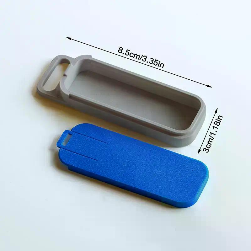 Dental Floss Storage Box Multi-purpose Toothpicks, Buds, Coins And Other Small Items Storage Container Portable (secure Locking)