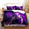 3D Print Juri Han Game Street Fighter Bedding Set Cartoon Anime three-piece set Adult Kid Bedroom Duvetcover Sets
