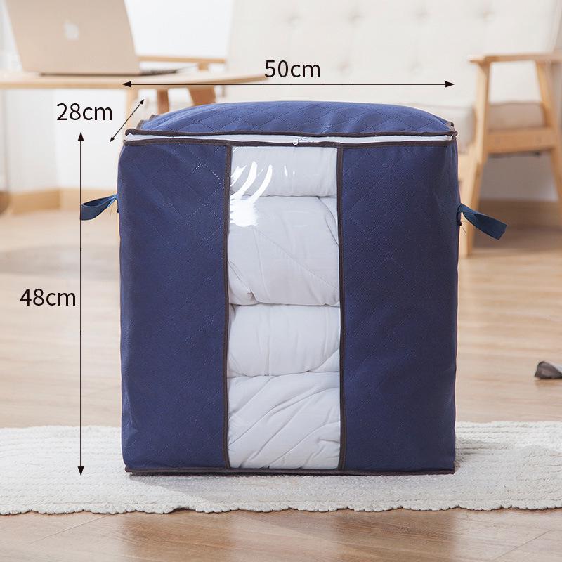 Foldable, Moisture-Proof, Dustproof Clothes and Quilt Organizer Bag