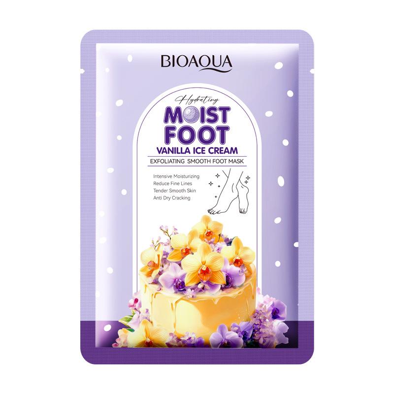 

3pcs Vanilla Ice Cream Cake Foot Mask 40ml Autumn and Winter Exfoliating Hydrating Foot Mask Foot mask 40ml