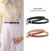 Korean Style Skinny Sweet Belt – Creative, Simple & Versatile Waist Accessory for Women's Dresses, Jeans, and Trousers