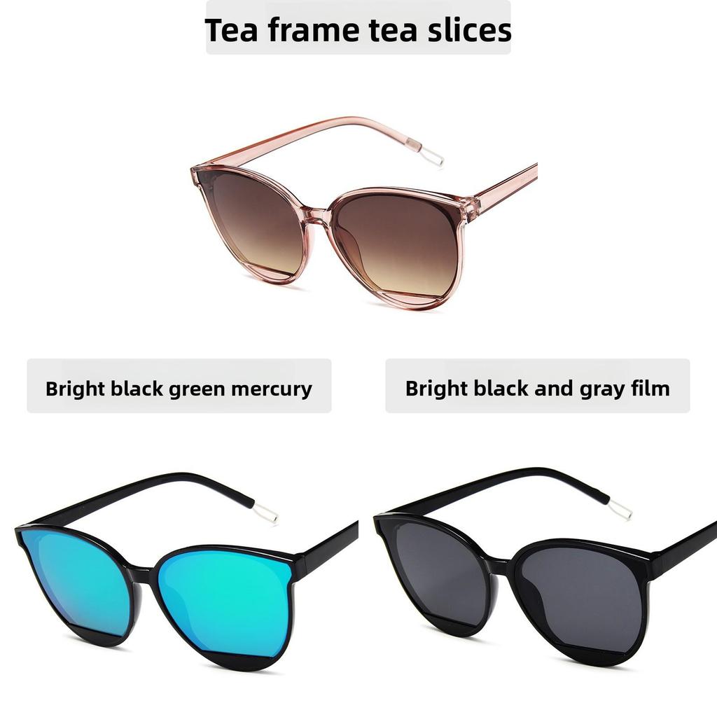 Trendy Big Frame Sunglasses With Uv Block For Fashionable Party And Daily Use