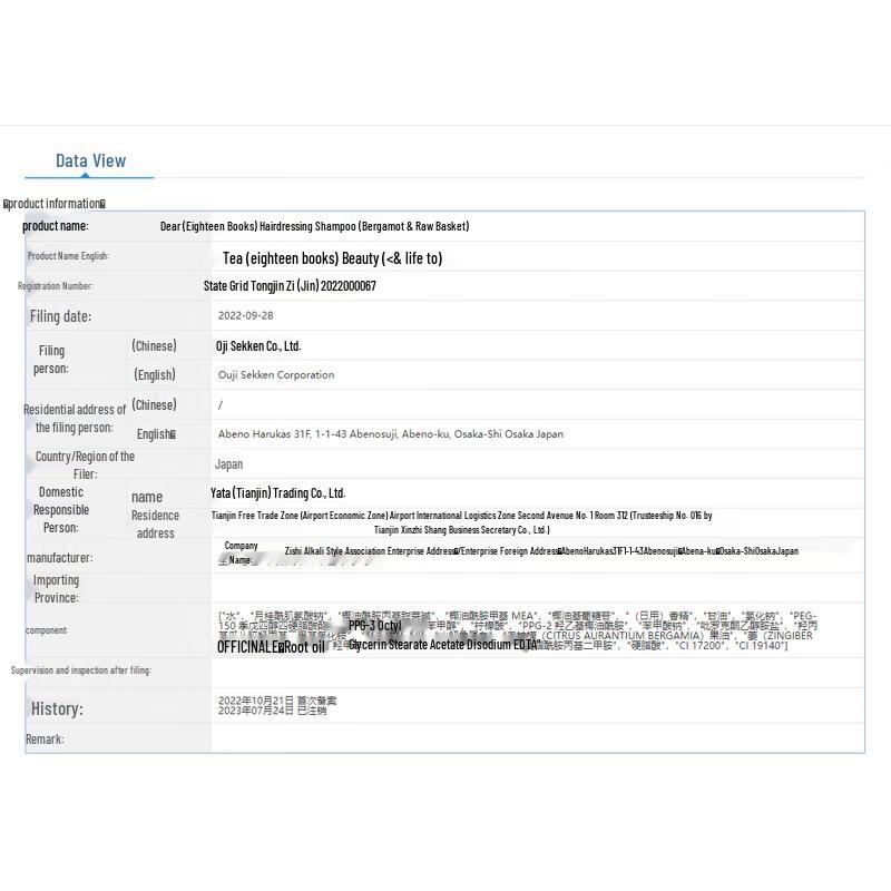 Naibabon Lemon & Ginger Revitalizing Shampoo