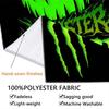 Monster Energy Wandteppich Ästhetisches Wandbehang Gedruckter Stoffdecke Dekorative Wandteppiche für Schlafzimmer Wohnzimmer Heimdekoration