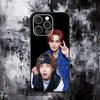 L-Lee K-Know and H-Han Phone Case For iPhone 16,15,14,13,12,11,Pro,Max,Plus,X,XS,SE,E,Mini,Soft Silicone Black Case