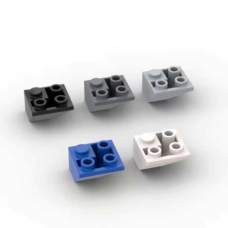 50g/49PCS 3676 Slope Inverted 45° 2x2 Double Convex Block Moc Compatible with Brick DIY Children's Toy