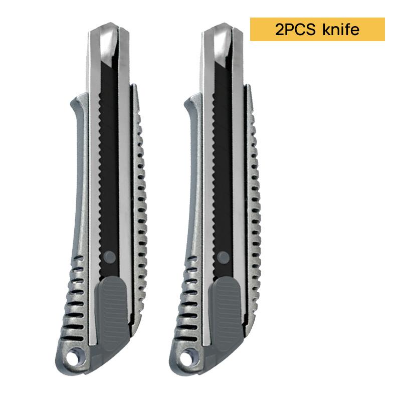 Large Art Knife Large Blade Heavy Stainless Steel Thickened Multi-Purpose Wallpaper Knife Tool Knife Stationery Cutting Supplies