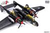 INTERALLIED Air Force 1 172 P-61B BLACK WIDOW Midnight Madness 548th Night Fighter Squadron Finished Product