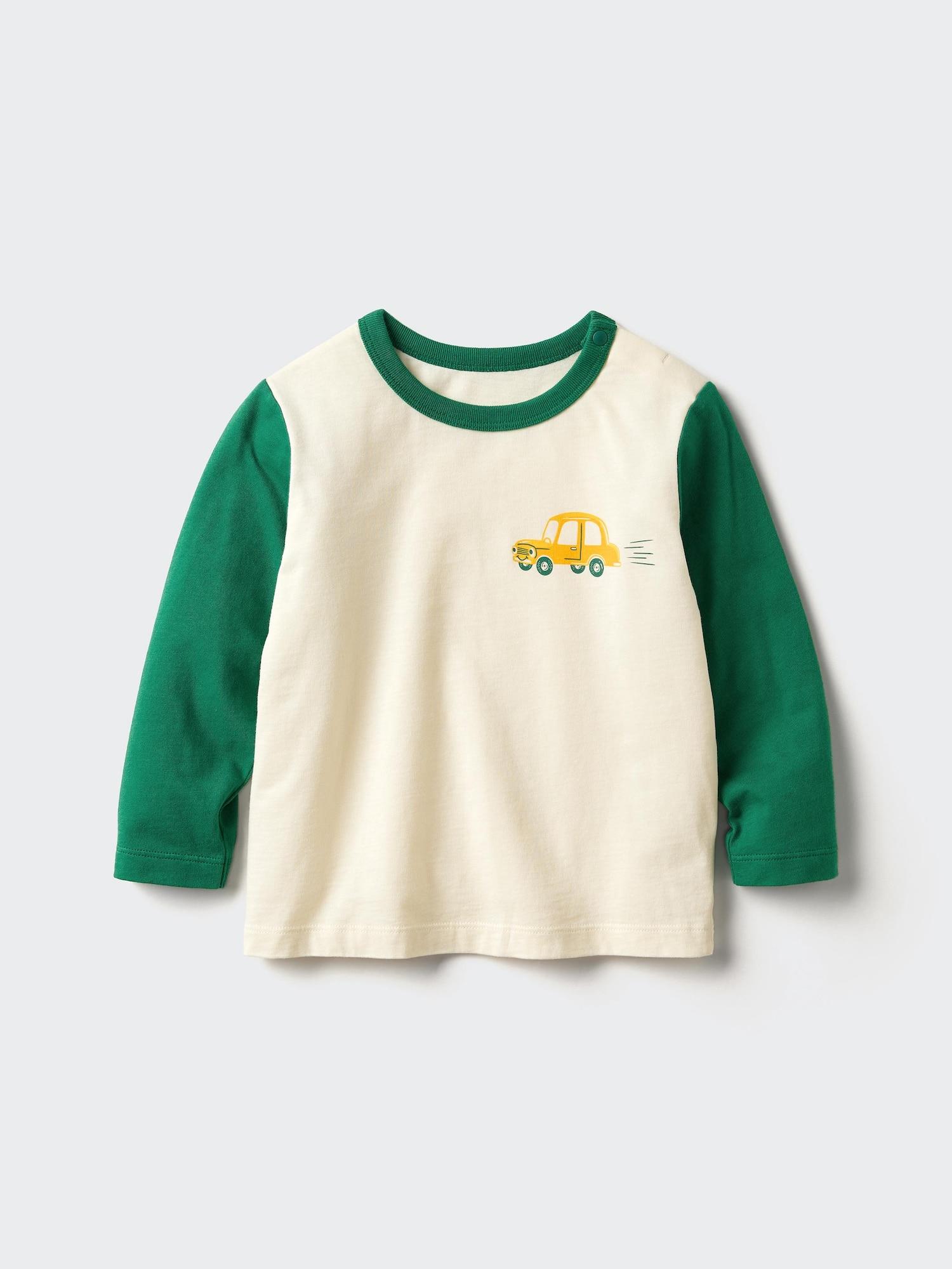 

Uniqlo Япония футболка с круглым вырезом 54 GREEN/110