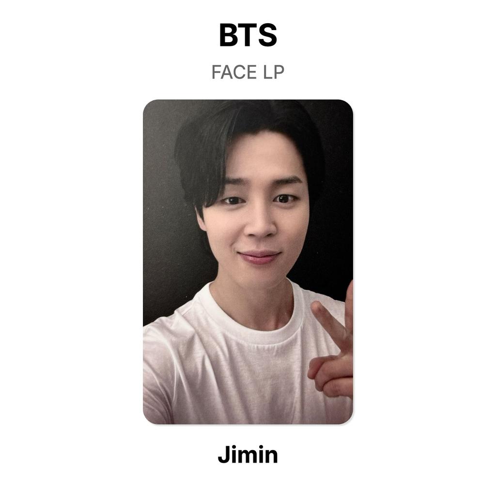 BTS FACE LP Official Photocard