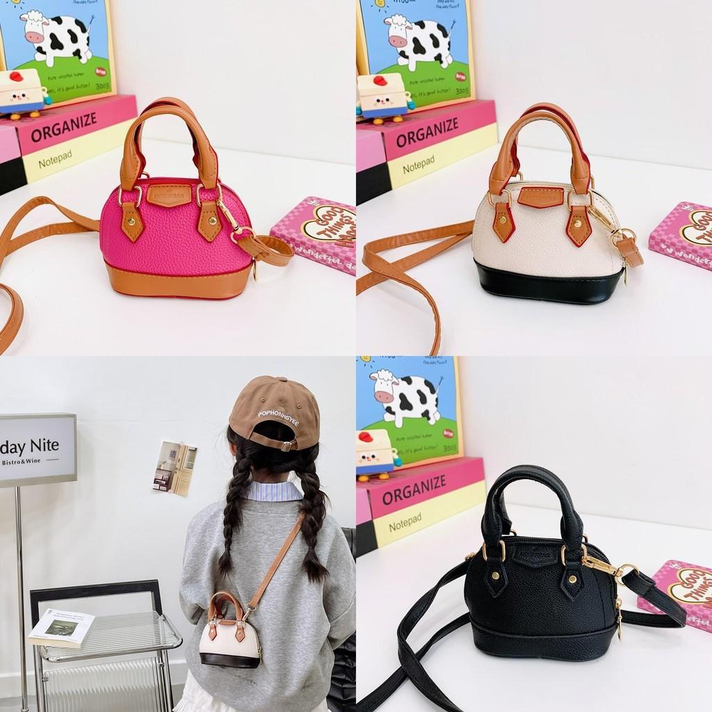 Minimalist Shell Clutch Bag With Top Handle For Kids And Teens Daily Use