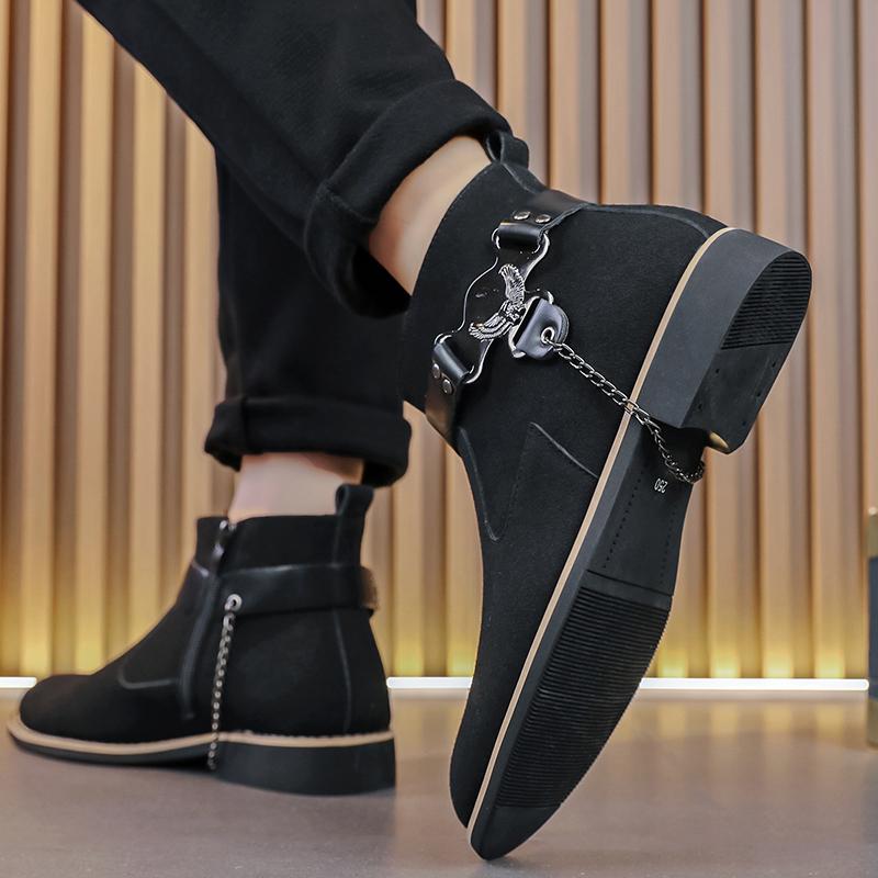 Kožené boty Ležérní společenské boty pro muže Společenské Tenisky Pánské Mokasíny Mokasín Tenisky Pánské Designérské