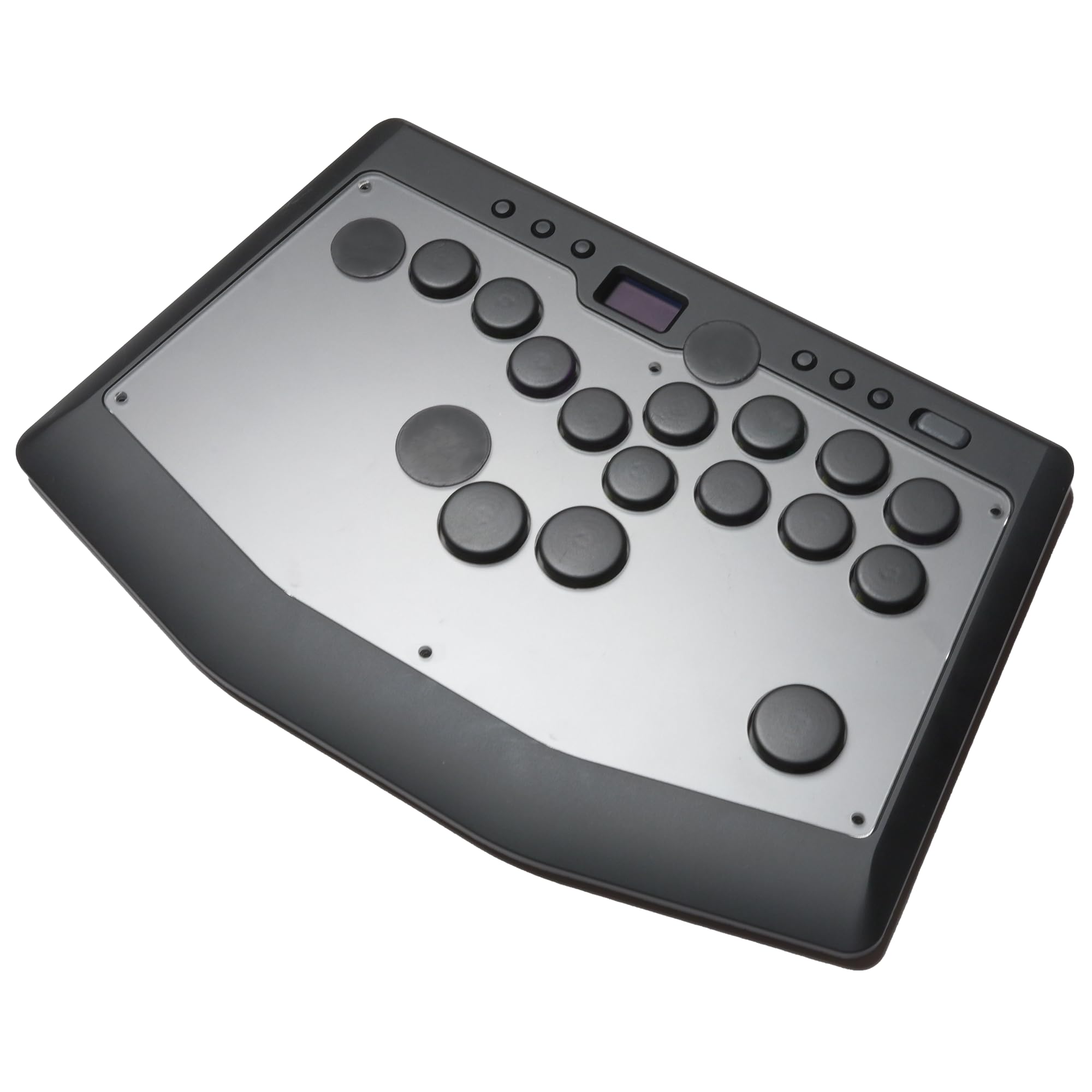 

Rushbox rush box arcade controller PS5 leverless arcade controller PS4 Switch PC button layout changeable controller 18 buttons expansion quiet switch