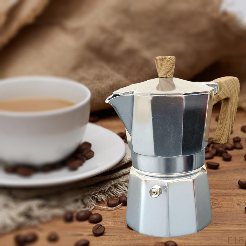 Coffee Maker,Aluminum Percolator Pot,Durable Espresso Maker