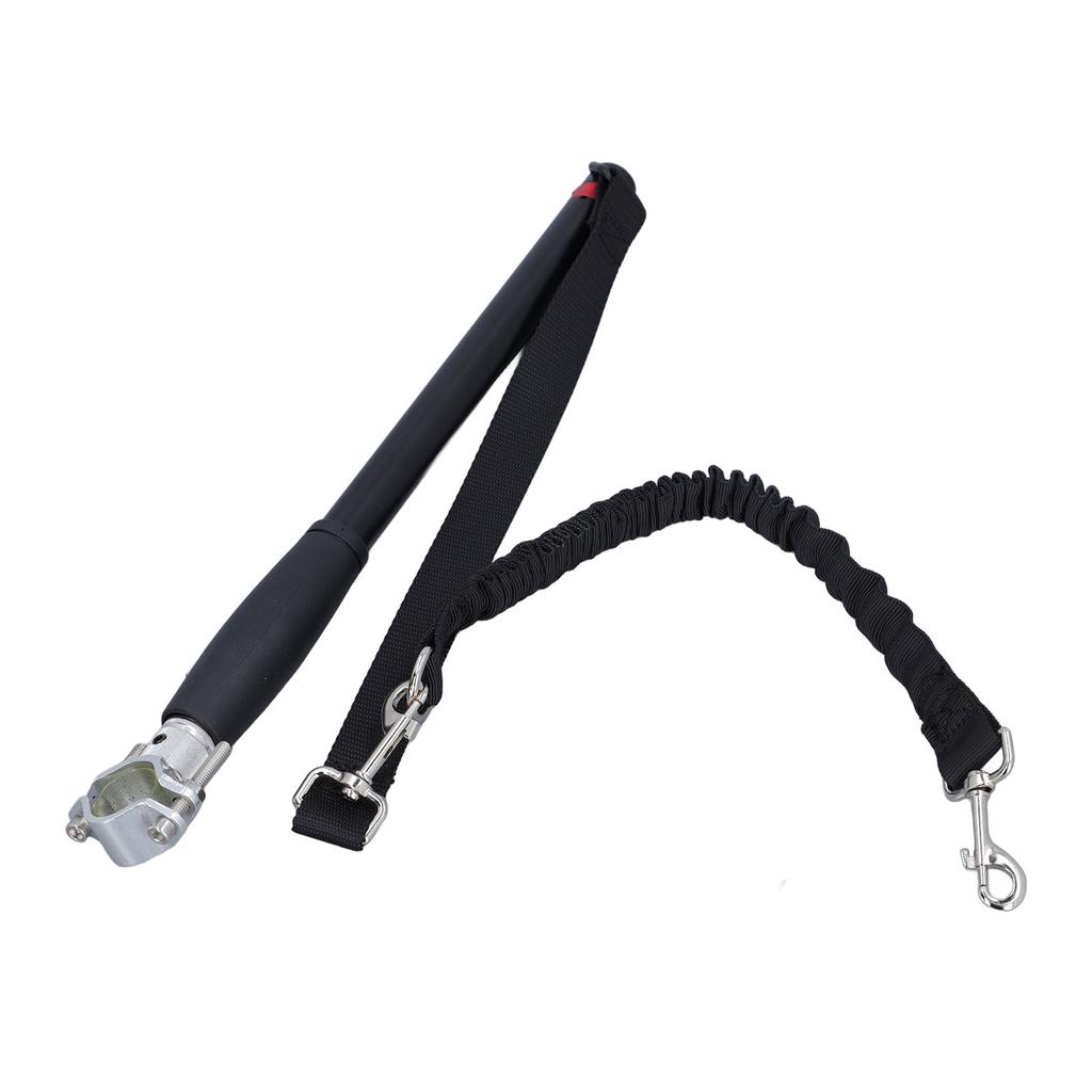 Bike Dog Leash Easy Installation Enhanced Control Flexible Bike Dog Safety Leash for Outdoor Exercis