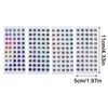 1 to 200 Number Stickers Self-Adhesive Round Number Labels Inventory Stickers Decal for Indoor Outdoor Storage Boxes
